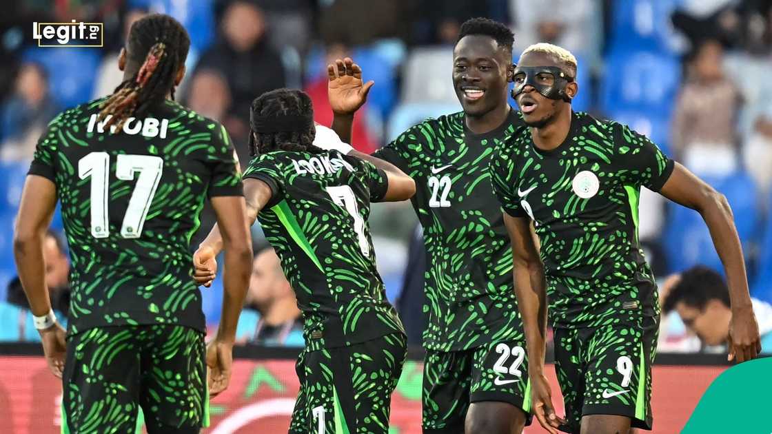 Victor Osimhen, Akor Adams, 2025 Africa Cup of Nations, Algeria, Nigeria, Marrakesh.