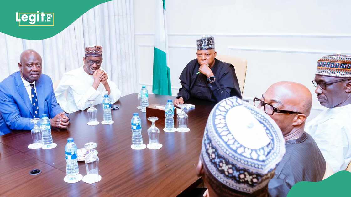 Kashim Shettima meets Kyari, Ribadu and Lokpobiri