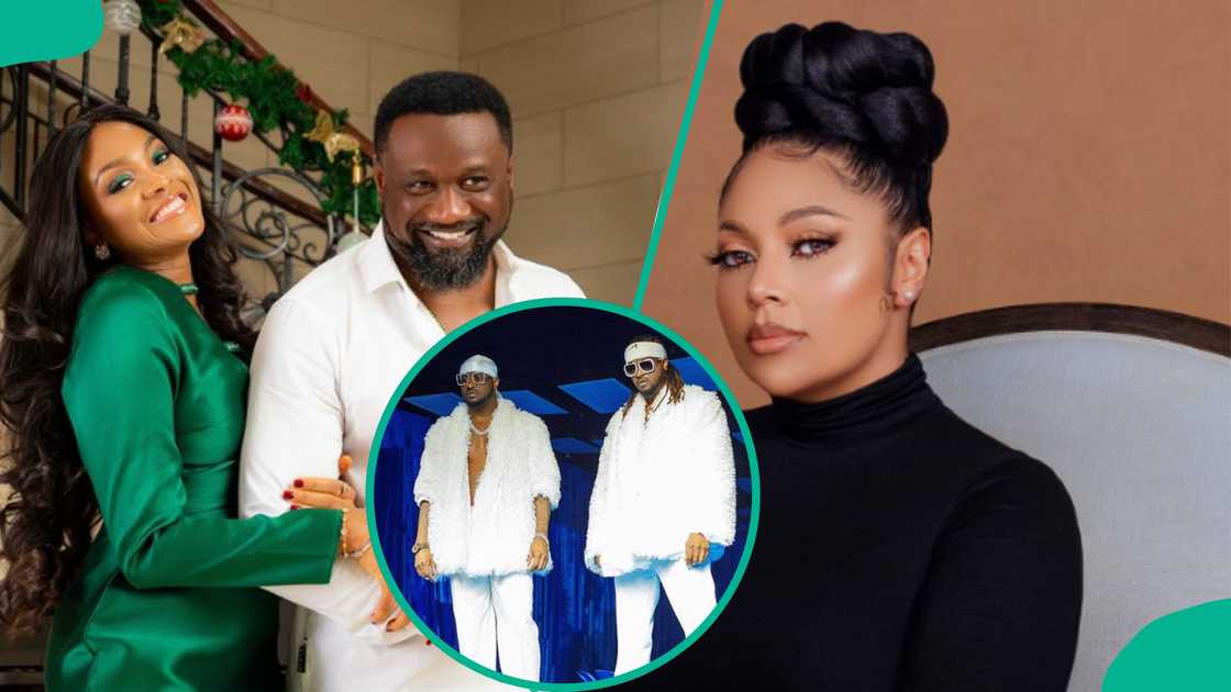 P-Square: Jude Okoye's wife Ifeoma unfollows Peter's wife Lola on Instagram. P-Square: Jude Okoye's wife Ifeoma unfollows Peter's wife Lola on Instagram.