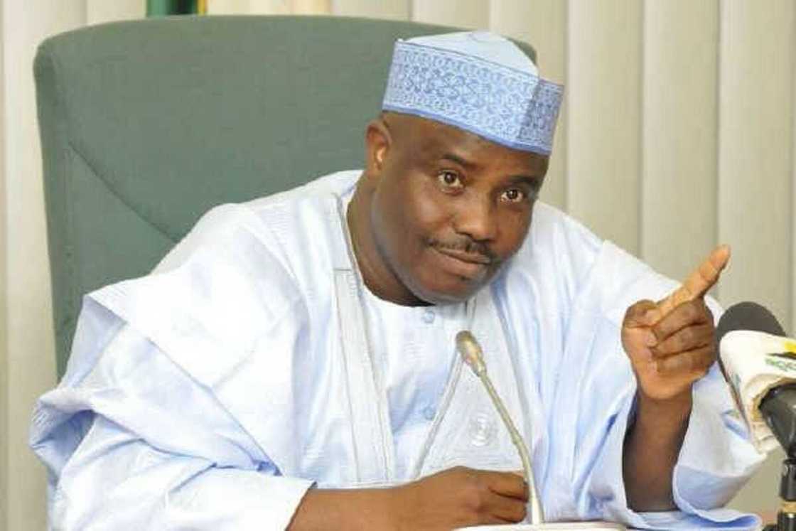 Gwamna Aminu Waziri Tambuwal. Gwamna Aminu Waziri Tambuwal.