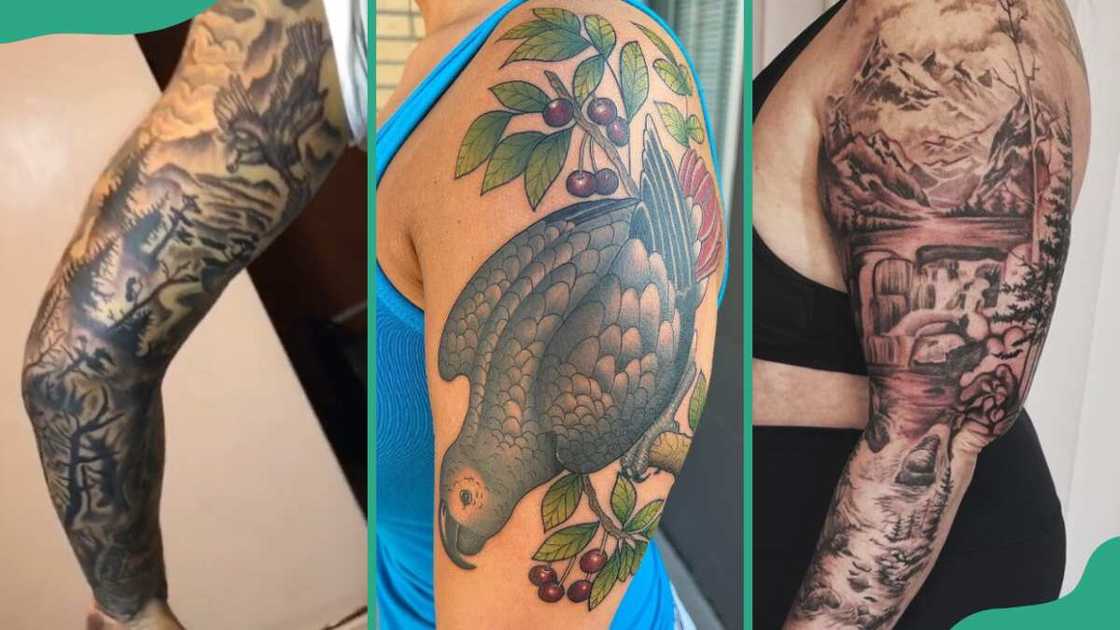 Nature sleeve tattoos Nature sleeve tattoos