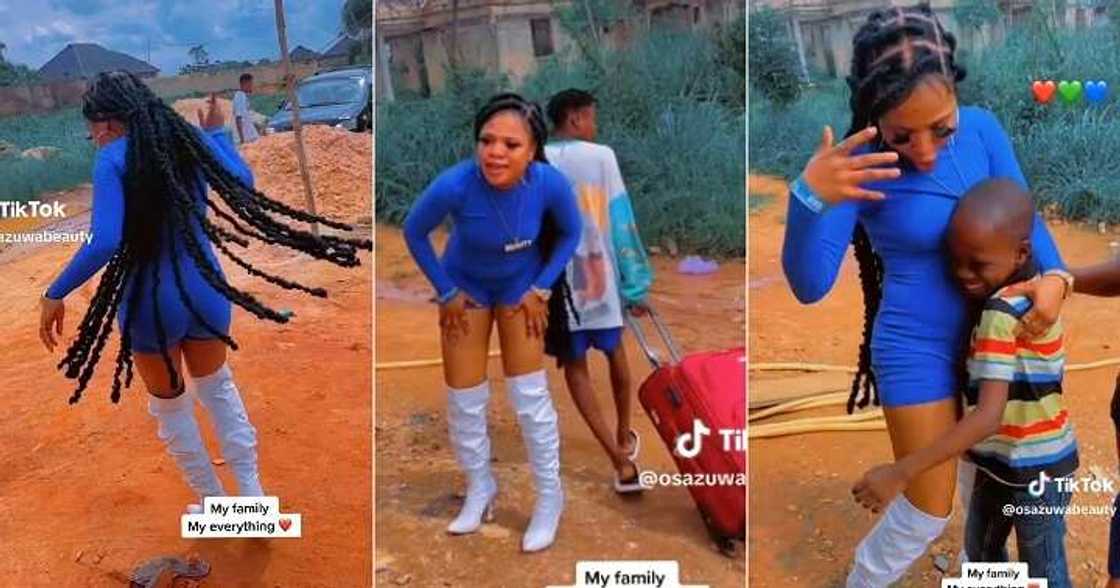 Single mum returns to Nigeria to meet son Single mum returns to Nigeria to meet son