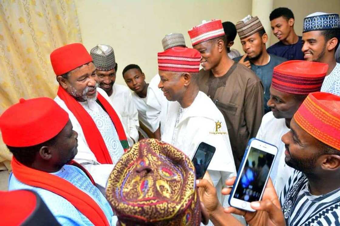 Abba Gida-Gida ya ziyarci Dahiru Dahiru Bauchi (Hotuna) Abba Gida-Gida ya ziyarci Dahiru Dahiru Bauchi (Hotuna)