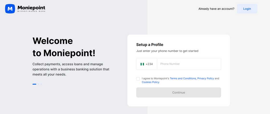 Moniepoint POS registration Moniepoint POS registration