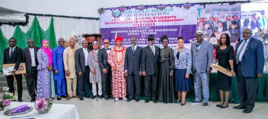 O.B. Lulu-Briggs Foundation Awards Scholarships to 63 Rivers Law Students O.B. Lulu-Briggs Foundation Awards Scholarships to 63 Rivers Law Students