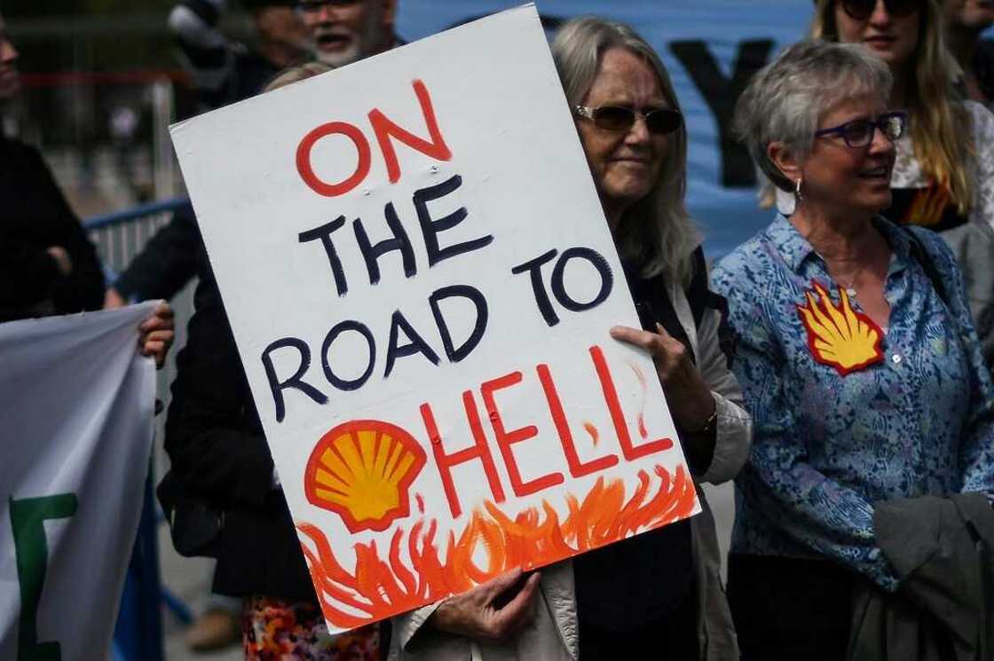 Climate activists have been putting pressure on energy firms by disrupting their annual shareholder meetings Climate activists have been putting pressure on energy firms by disrupting their annual shareholder meetings