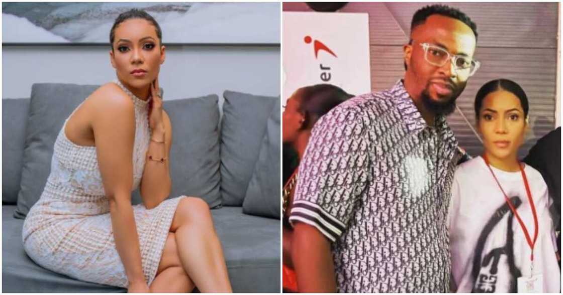 BBNaija's Maria and her lover Kelvin BBNaija's Maria and her lover Kelvin