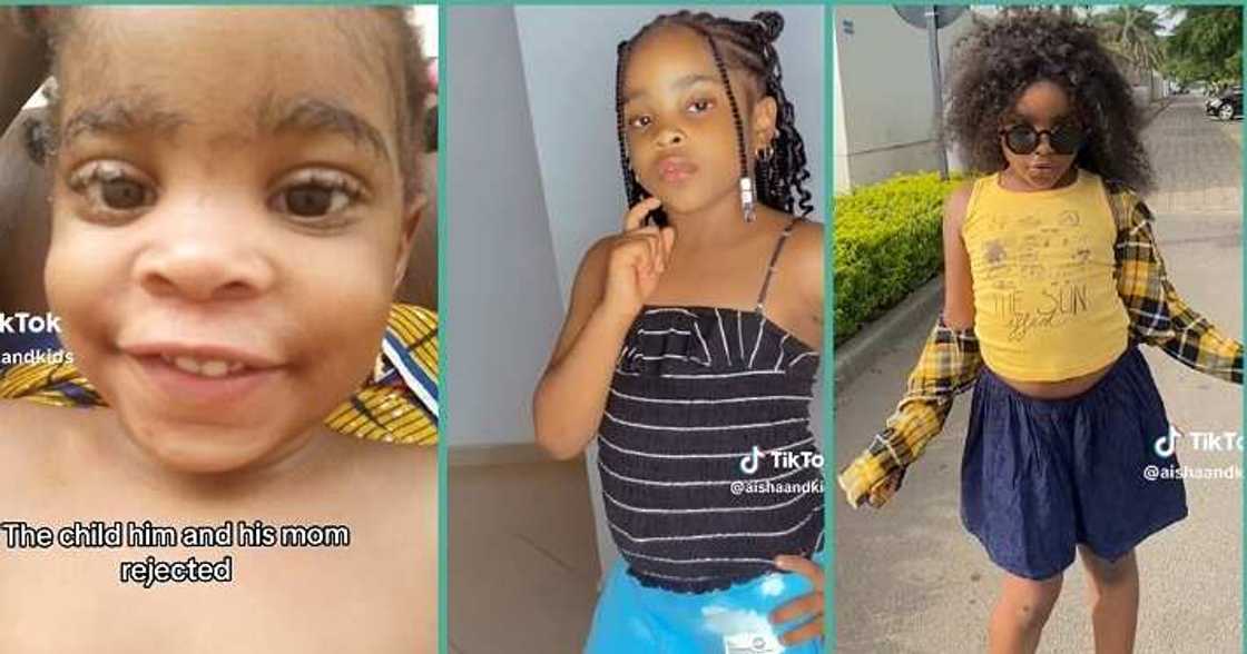 Incredible transformation of little girl abandoned by dad Incredible transformation of little girl abandoned by dad