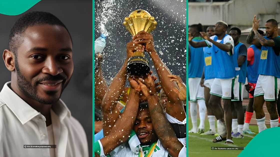 Nigerian man opposes Super Eagles’ World Cup qualification, cites DR Congo scandal, urges US-UK bans, calls for national focus, viral reactions emerge, Nigerians debate his stance. Nigerian man opposes Super Eagles’ World Cup qualification, cites DR Congo scandal, urges US-UK bans, calls for national focus, viral reactions emerge, Nigerians debate his stance.