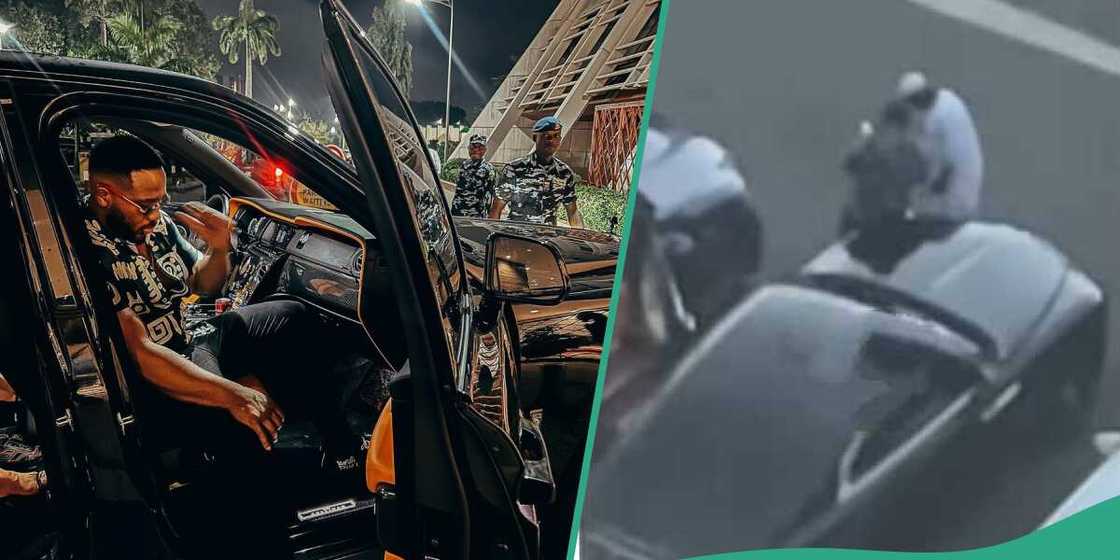 Photos of Kiddwaya and two men sitting Photos of Kiddwaya and two men sitting