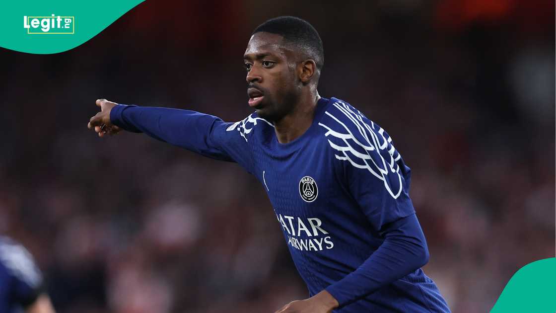 Ousmane Dembele, PSG, Arsenal, Champions League, UCL Ousmane Dembele, PSG, Arsenal, Champions League, UCL