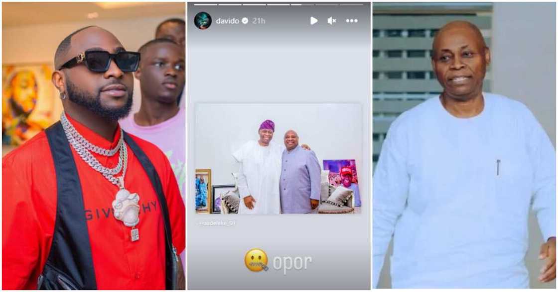 Photo of Davido, Adedeji Adeleke and Gov Ademola Adeleke Photo of Davido, Adedeji Adeleke and Gov Ademola Adeleke