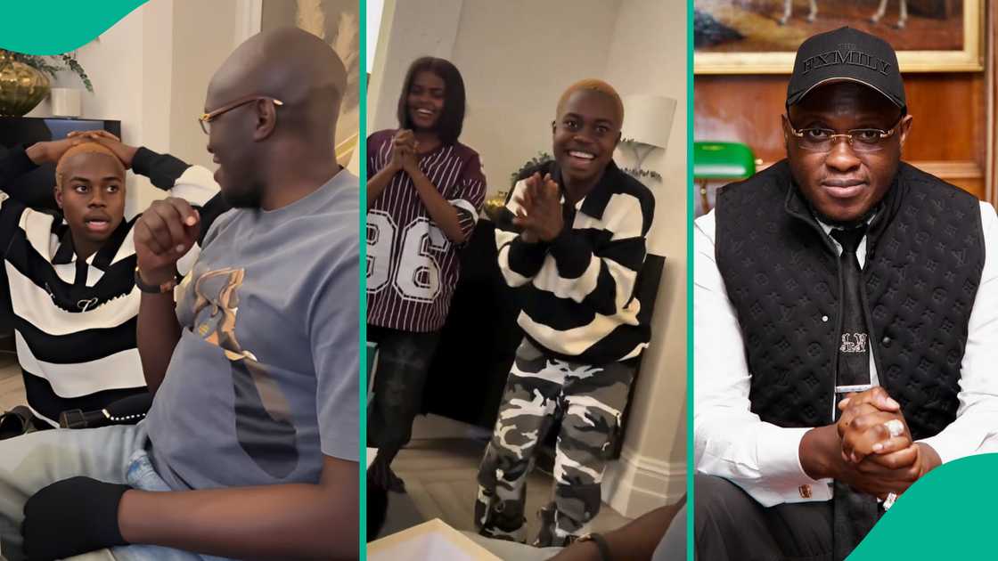Peller and Jarvis meet Pastor Tobi Adegboyega.