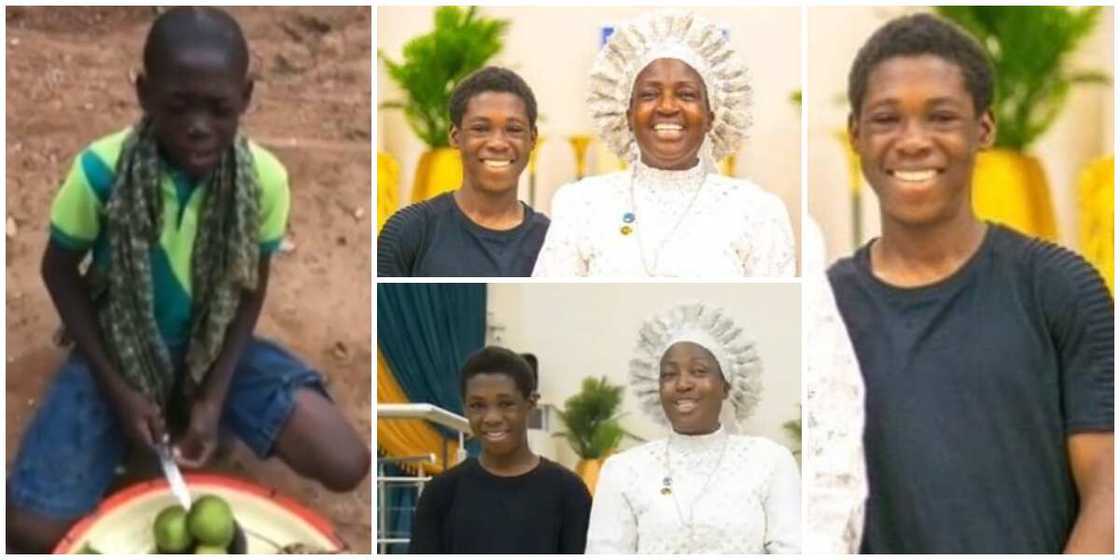 Ayomide spotted looking grown. Ayomide spotted looking grown.