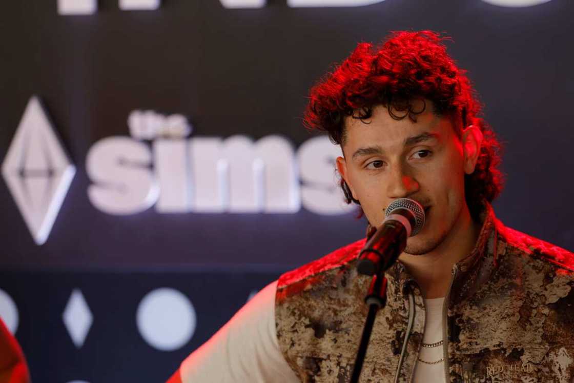 Matt Schuster performs onstage at Spotify House during CMA Fest 2023