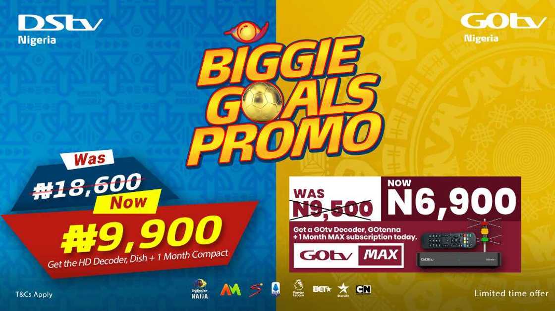 All You Need to Know About the #DStvBiggieGoals and #GOtvBiggieGoals Offers
