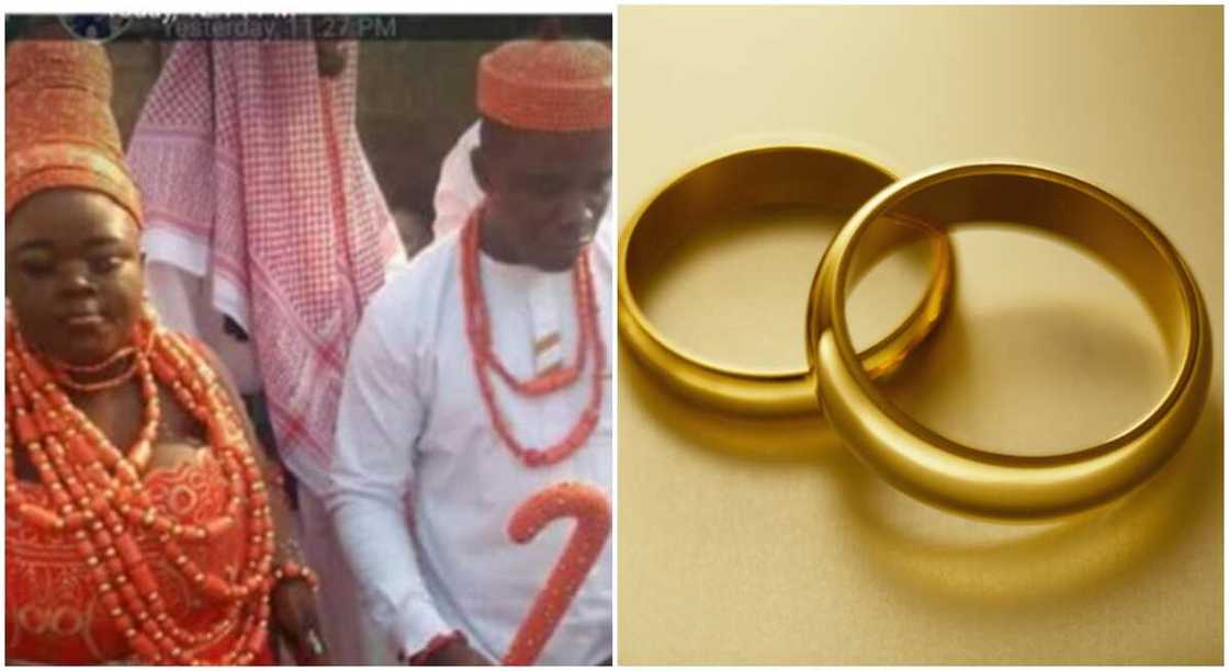 Photos of a Nigerian couple who died on their way from their traditional marriage. Photos of a Nigerian couple who died on their way from their traditional marriage.