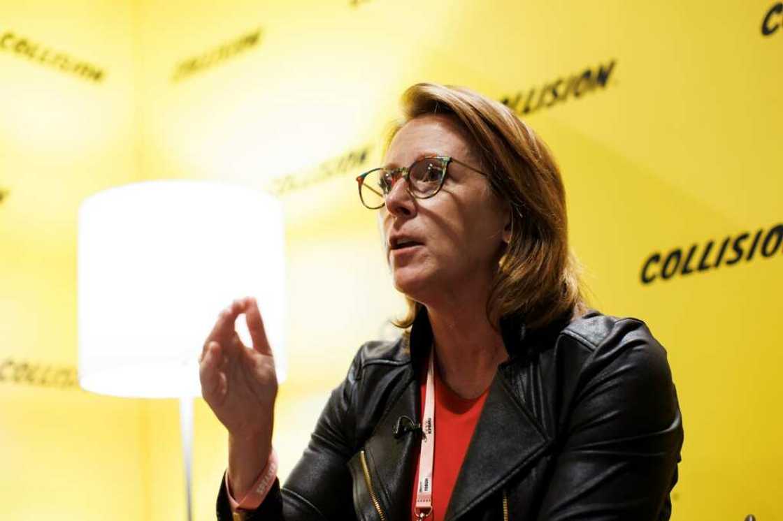 Marnie Wilking, the chief information security officer of Booking.com is photographed during an interview at Collision 2024 in Torontoon June 18, 2024 Marnie Wilking, the chief information security officer of Booking.com is photographed during an interview at Collision 2024 in Torontoon June 18, 2024