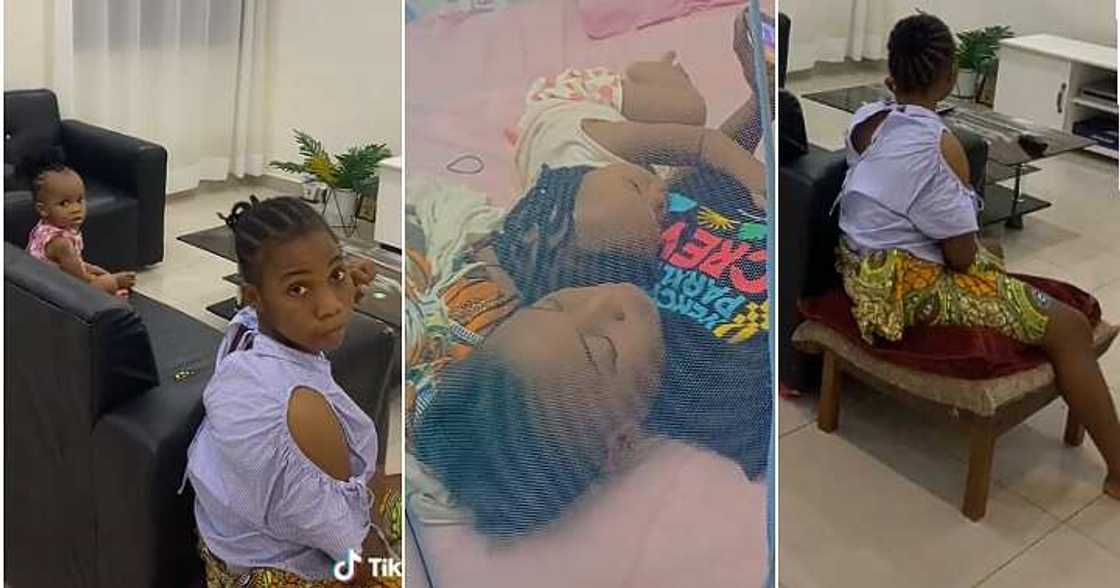 Little girl bonds with nanny, heartwarming video Little girl bonds with nanny, heartwarming video