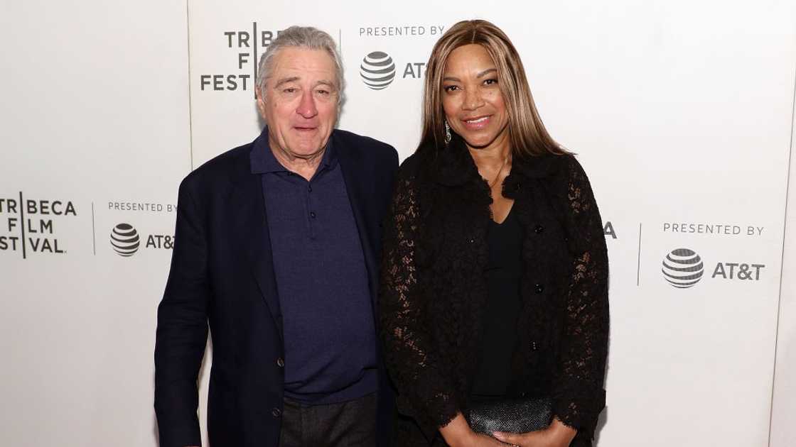 Robert De Niro and Grace Hightower arrive at a film premiere Robert De Niro and Grace Hightower arrive at a film premiere