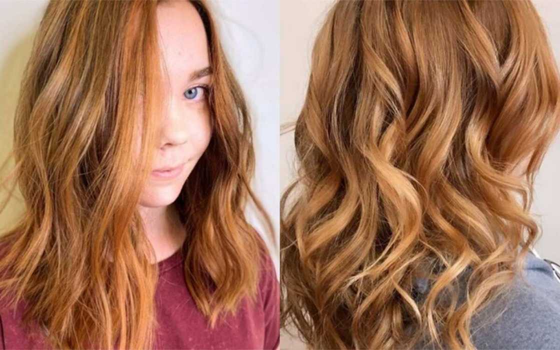 Strawberry blond Strawberry blond