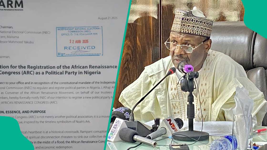 Tsohon hadimin Tinubu, Dakta Aliyu Audu ya aika wa INEC bukatar kirkirar sabuwar jam'iyyar siyasa, ARC. Tsohon hadimin Tinubu, Dakta Aliyu Audu ya aika wa INEC bukatar kirkirar sabuwar jam'iyyar siyasa, ARC.