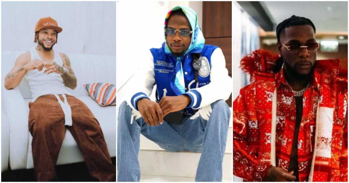 Burna Boy with Yhemo and Poco Lee Burna Boy with Yhemo and Poco Lee