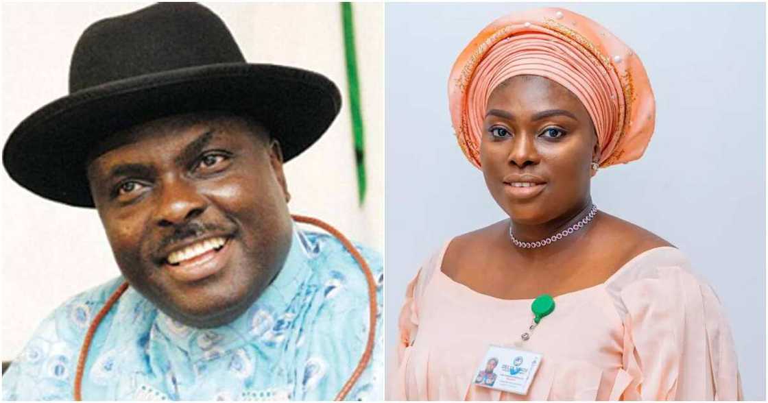 Erhiatake Ibori-Suenu, the daughter of former governor of Delta State, Chief James Ibori, 2023 election Erhiatake Ibori-Suenu, the daughter of former governor of Delta State, Chief James Ibori, 2023 election