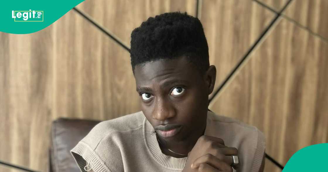 Governor Jide Sanwo-Olu chats with comedian Remote at event Governor Jide Sanwo-Olu chats with comedian Remote at event