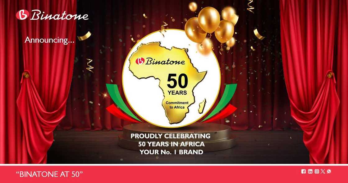 Binatone’s 50th Anniversary in Africa Logo Unveil: 50 Years Commitment to Africa Binatone’s 50th Anniversary in Africa Logo Unveil: 50 Years Commitment to Africa