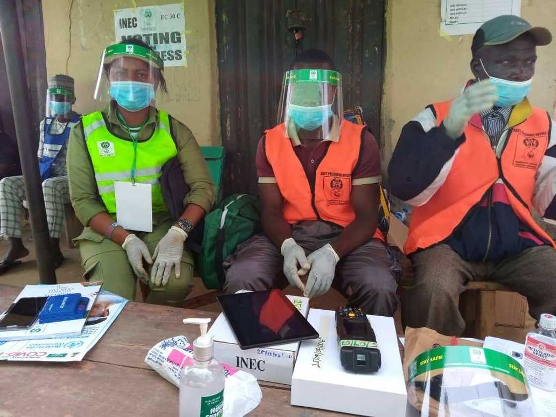 Zamfara: Ma'aikatan INEC da suka bace yayin zaben maye gurbi sun bayyana