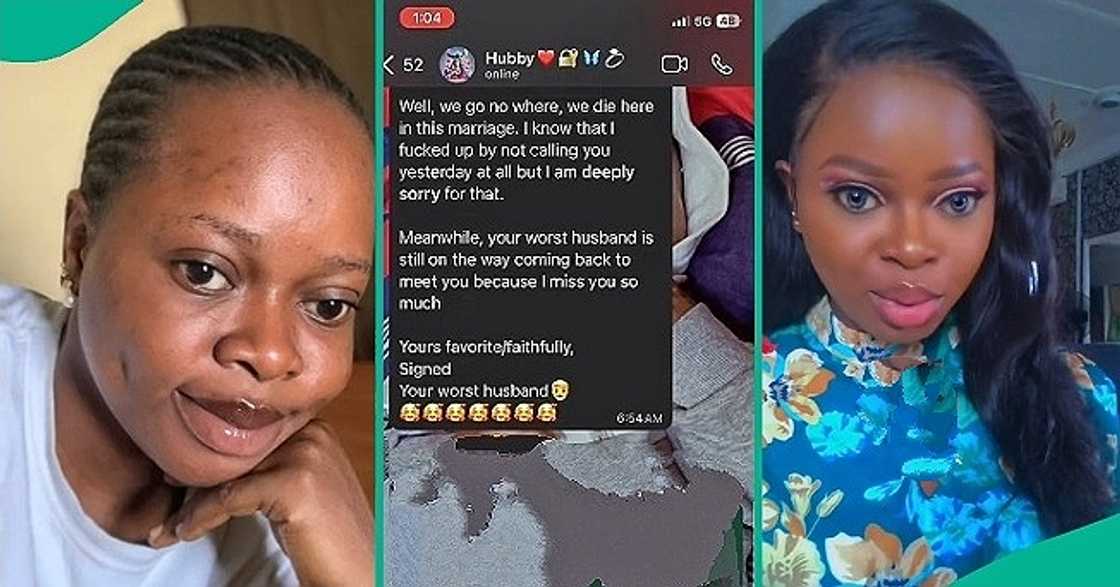 Nigerian lady asks husband to part ways with her.