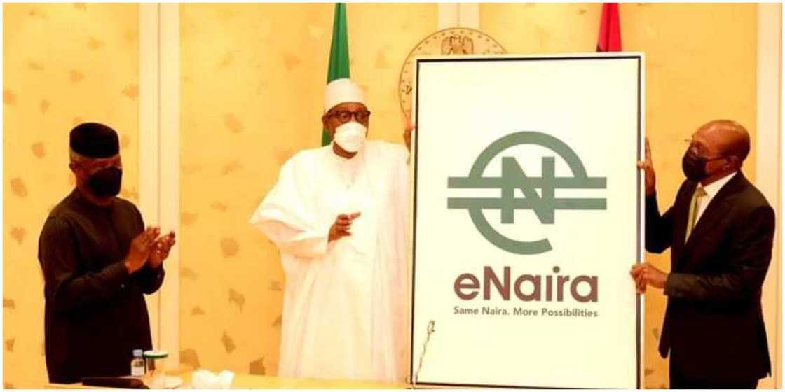CBN Lament as Fake eNaira Twitter Account Deceives Nigerians with N50billion Giveaway After Pres Buhari Launch CBN Lament as Fake eNaira Twitter Account Deceives Nigerians with N50billion Giveaway After Pres Buhari Launch
