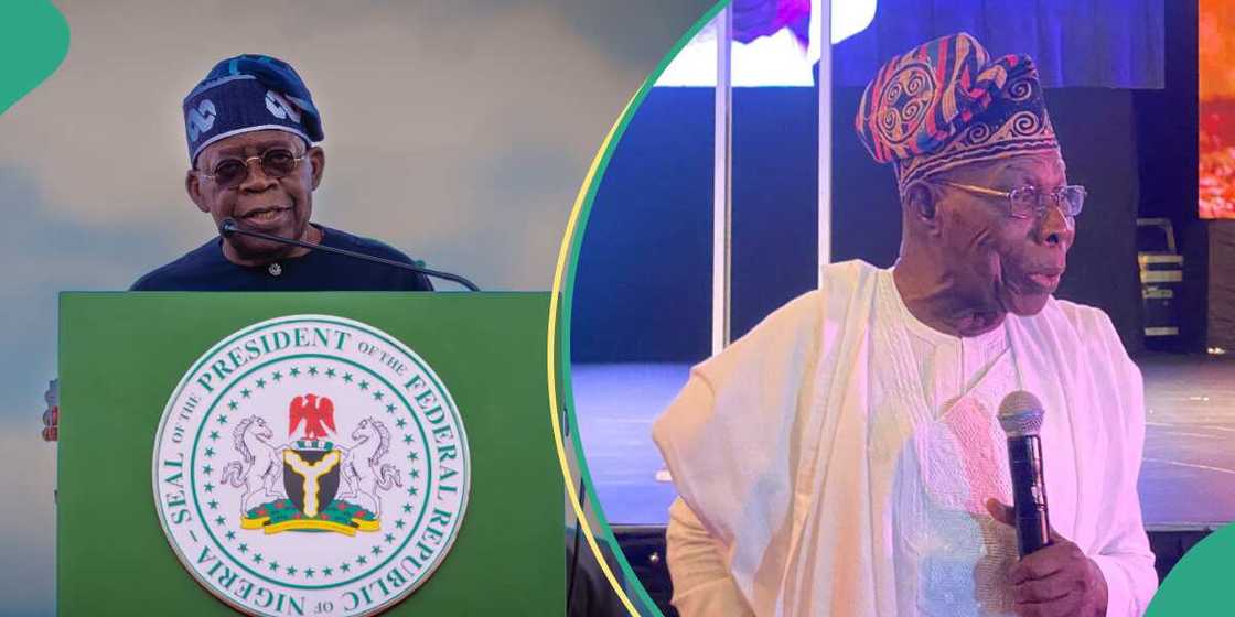 The reintroduced "Nigeria We Hail Thee" is a significant reintroduction of former President Olusegun Obasanjo and President Bola Tinubu's cold war. The reintroduced "Nigeria We Hail Thee" is a significant reintroduction of former President Olusegun Obasanjo and President Bola Tinubu's cold war.