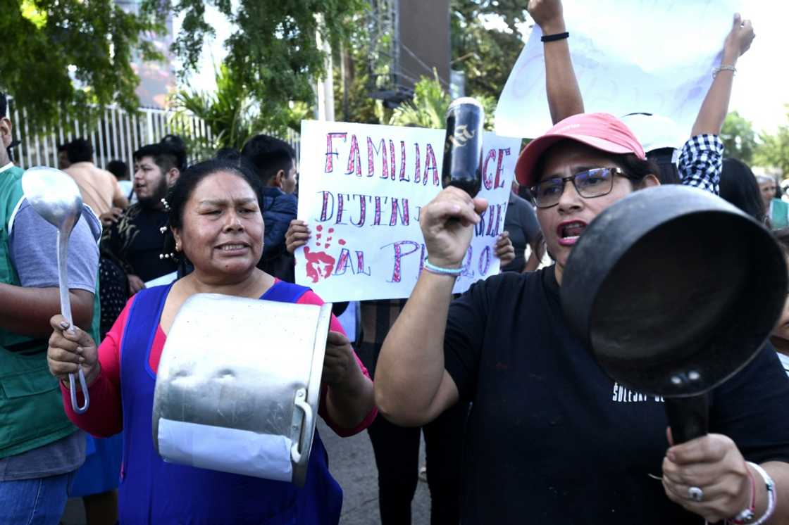 Bolivians have repeatedly taken to the streets in recent months to protest the government's handling of the economic crisis Bolivians have repeatedly taken to the streets in recent months to protest the government's handling of the economic crisis