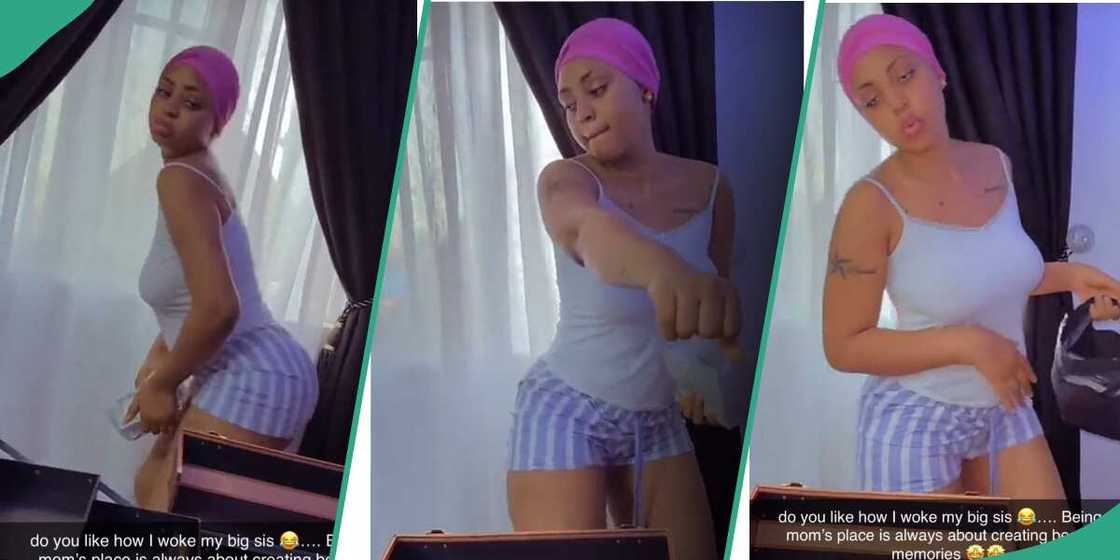 Regina Daniels shows off her dancing skills in viral clip Regina Daniels shows off her dancing skills in viral clip