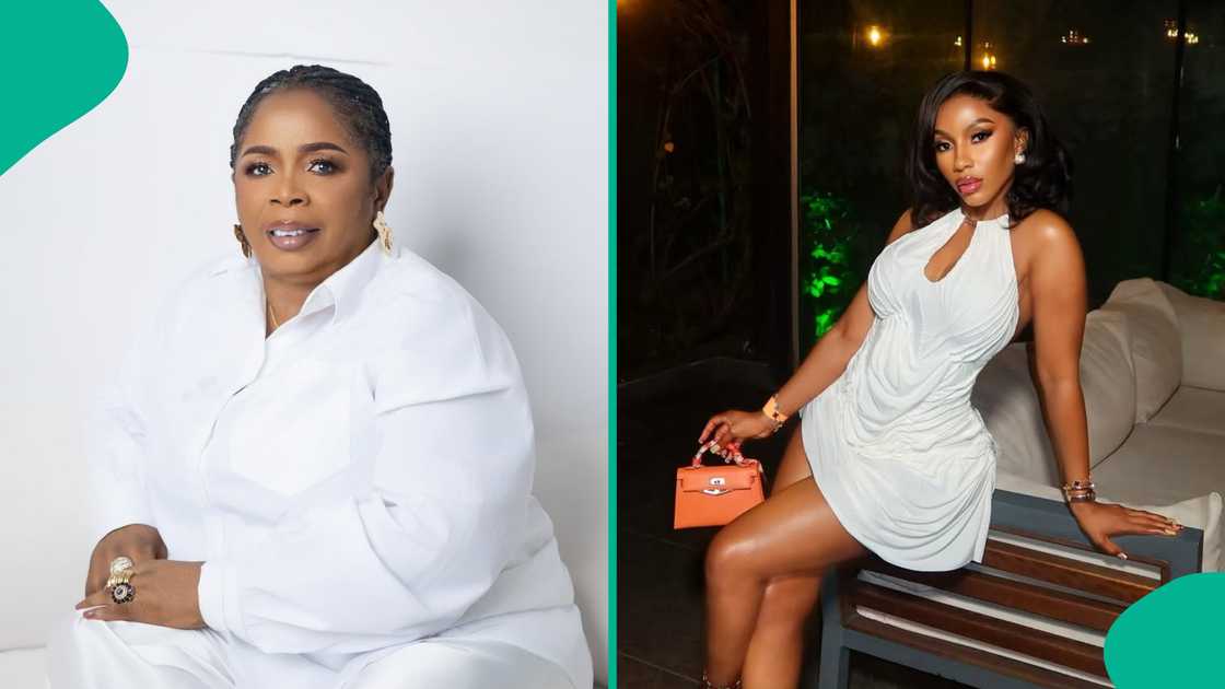 Celebs join in to celebrate Mercy Eke's mum.