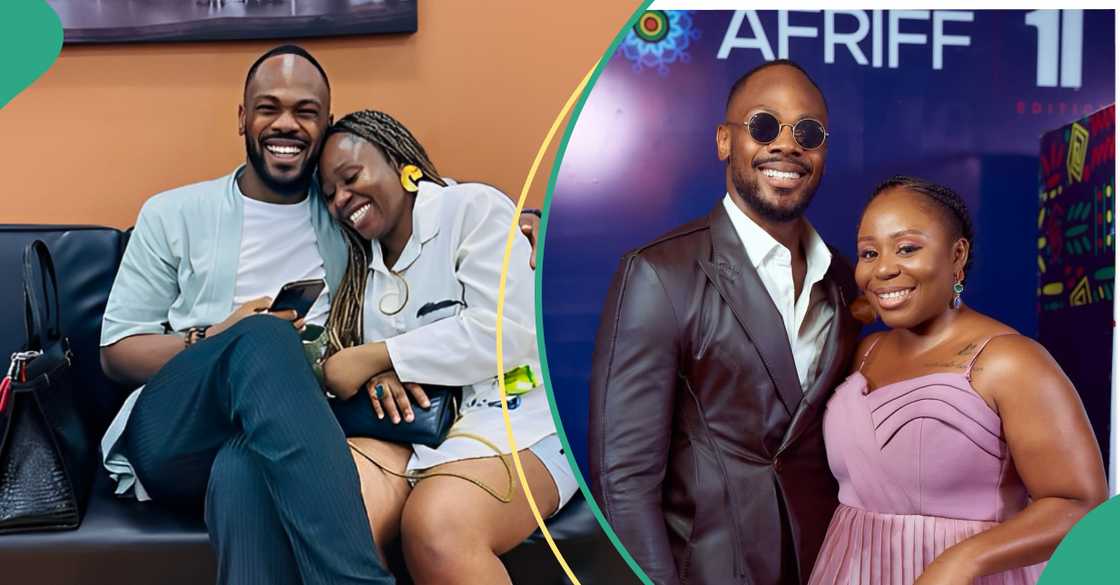 Daniel Etim and his wife Toyosi Daniel Etim and his wife Toyosi