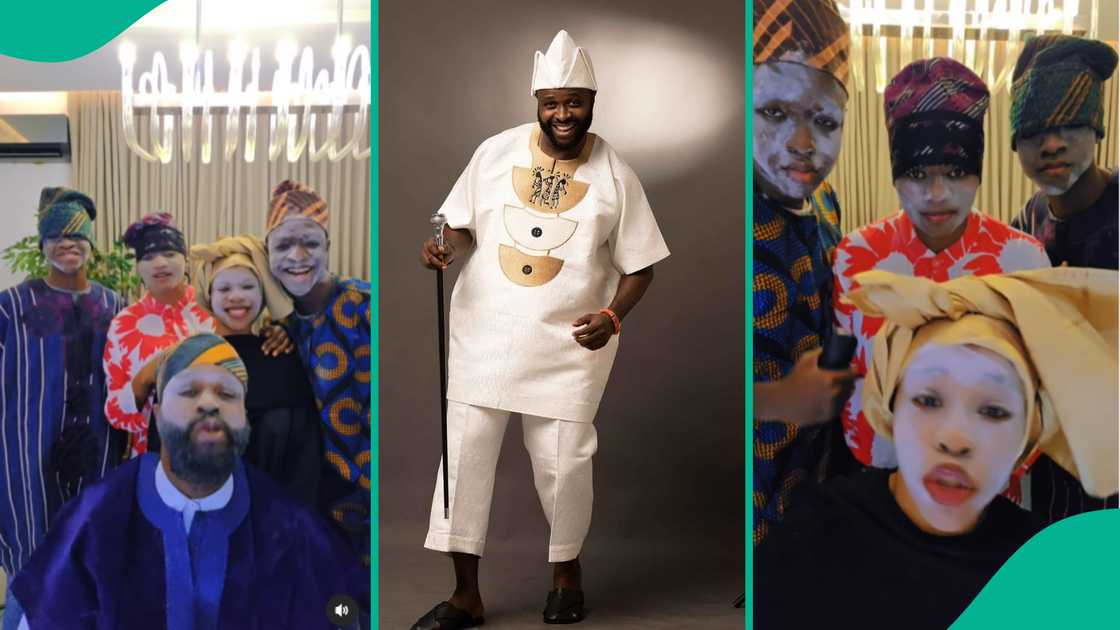 Femi Adebayo and his family jump on Dawa Dawa challenge Femi Adebayo and his family jump on Dawa Dawa challenge