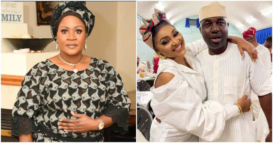 Photos of Asiwaju, Mercy Aigbe and Adekaz Photos of Asiwaju, Mercy Aigbe and Adekaz