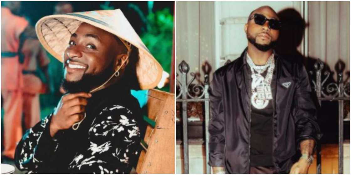 Davido embraces water diet Davido embraces water diet