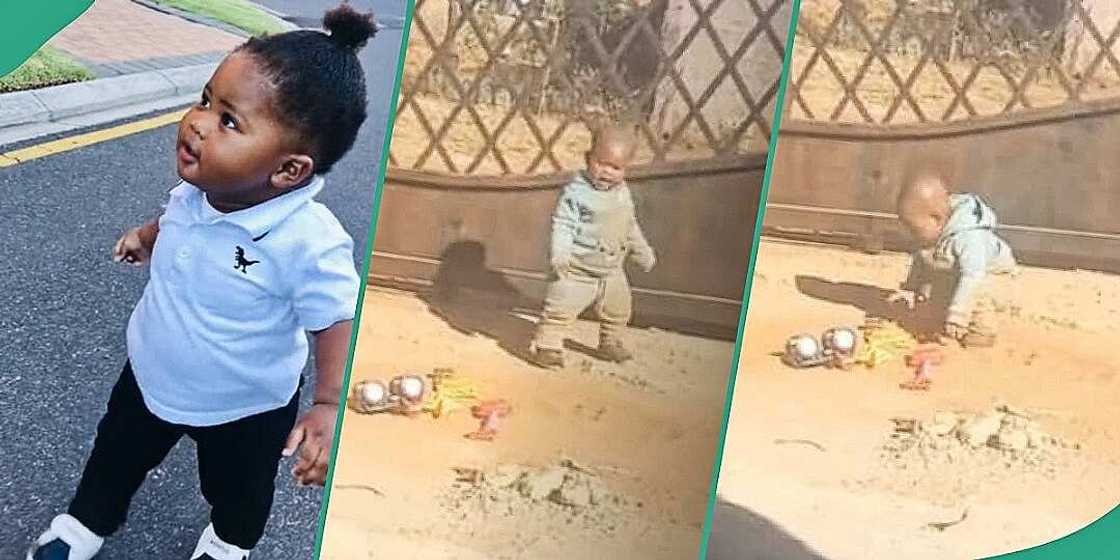 Little boy gets transformed by grandma Little boy gets transformed by grandma