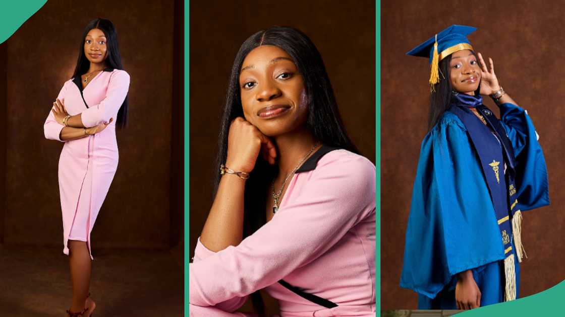Lady becomes a medical doctor. Lady becomes a medical doctor.