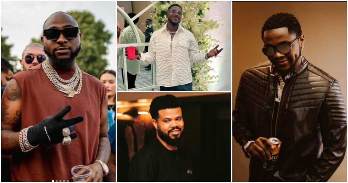 Photos of Davido, Skiibii, Asa Asika and Kizz Daniel Photos of Davido, Skiibii, Asa Asika and Kizz Daniel