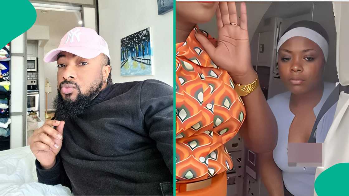 US-based man offers advice to viral Ibom Air passenger after incident US-based man offers advice to viral Ibom Air passenger after incident