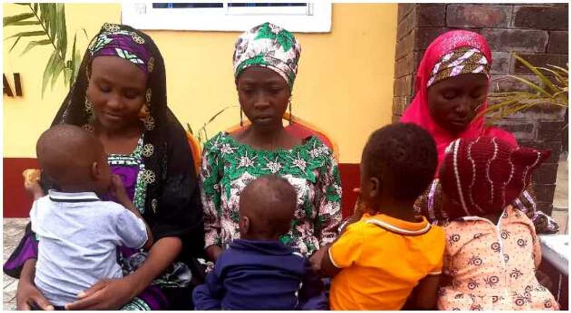 Rescued Chibok school girls