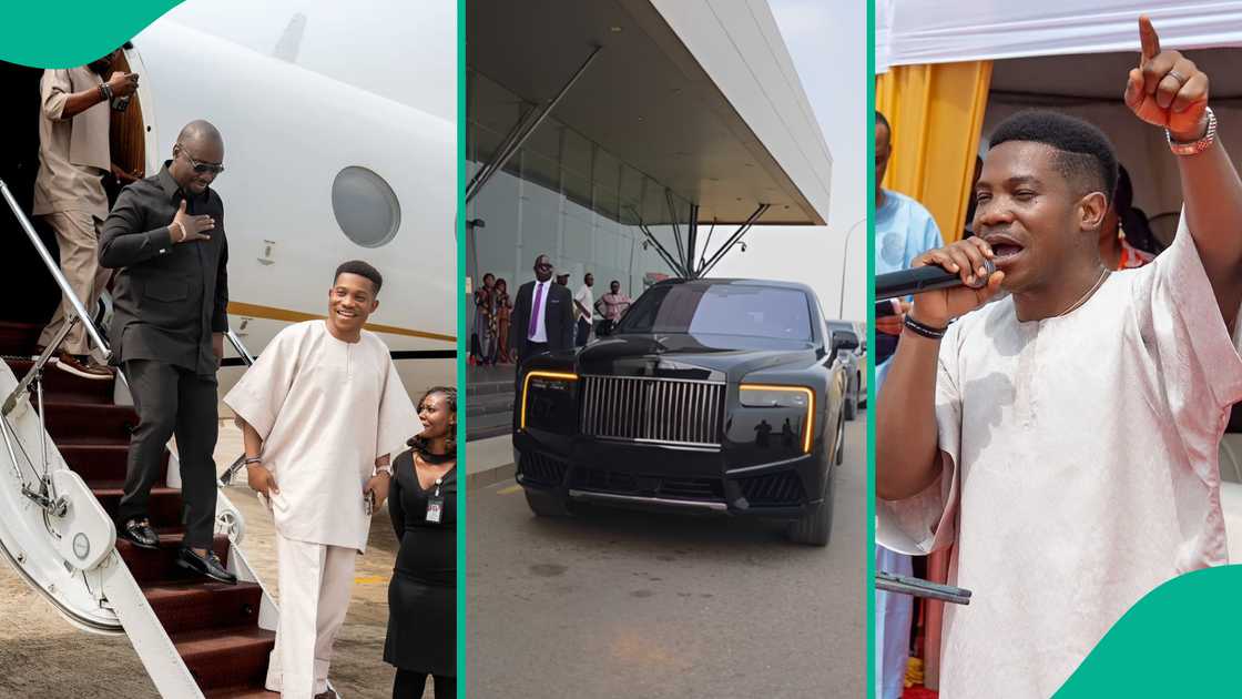 Obi Cubana shares video of Pastor Jerry Eze arriving at Cubana Millennium City event in a private jet and Rolls Royce, leading prayers, sparking reactions online. Obi Cubana shares video of Pastor Jerry Eze arriving at Cubana Millennium City event in a private jet and Rolls Royce, leading prayers, sparking reactions online.