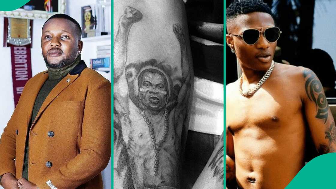 Yomi Fabiyi sends open letter to Wizkid over Fela tattoo Yomi Fabiyi sends open letter to Wizkid over Fela tattoo