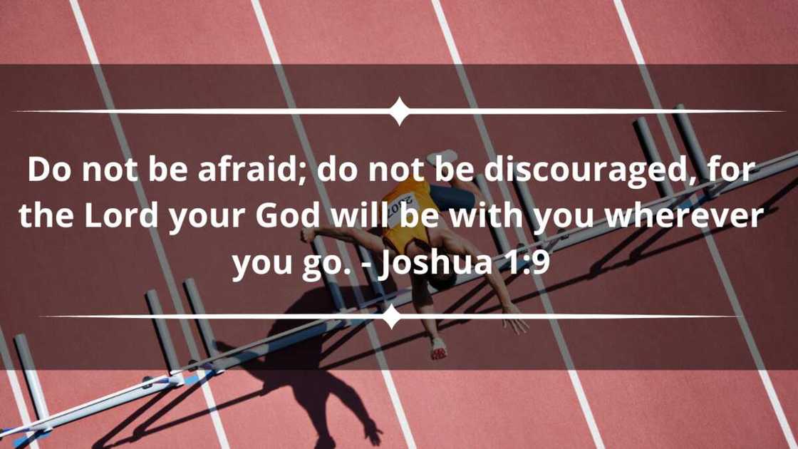 Inspirational Bible verses for athletes