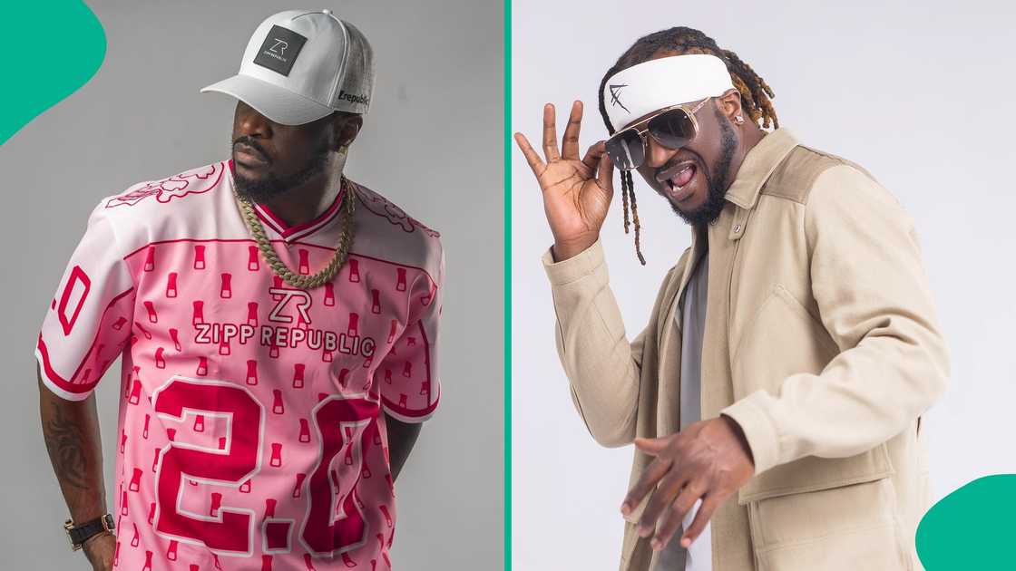 Peter celebrates PSquare's birthday. Peter celebrates PSquare's birthday.